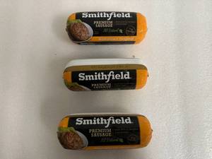 L. 3x 1lb Smithfield Premium Pork Sausage