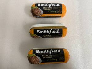 L. 3x 1lb Smithfield Premium Pork Sausage