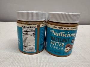 6x 13oz Nutlicious HazelnuB342B357t Butter Spread