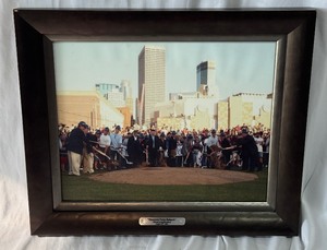Minnesota Twins Ballpark 2007 Official Ground Breaking Photo - Target Field