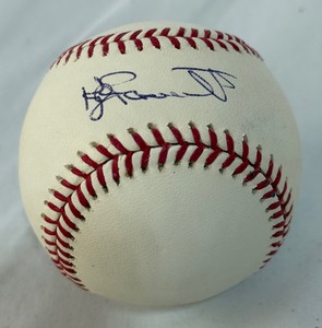 Kyle Farnsworth Autographed Baseball Rawlings OMLB Selig Ball