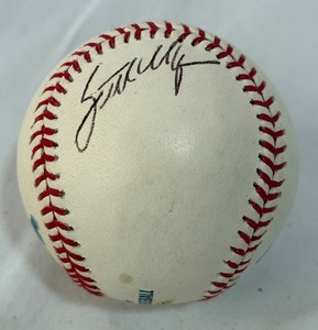 Scott Eyre Autographed Baseball Rawlings OMLB Selig Ball