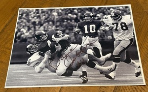 Dave Osborn Autographed 8x10 Minnesota Vikings Football Photo