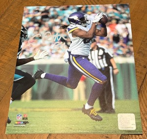 Cordarelle Patterson Autographed 8x10 Minnesota Vikings Football Photo