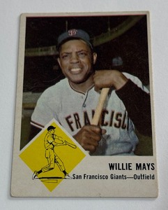 Willie Mays 1963 Fleer #5 Vintage Baseball Card