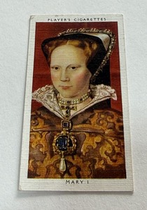1935 Players Kingss and Queens of England Mary I #26 Vintage Trading Card