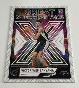 Victor Wembanyama RC 2023-24 Donruss Great Expectations #10 Rookie Basketball Card