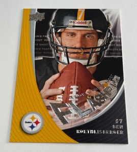 Ben Roethlisberger RC 2018 UD Rookie Exclusives #RPSF18 Football Card