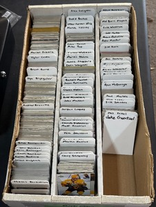 HUGE Box Full od Minnesota Wild and More Hockey Cards - 1,500 cards - Stars, Rookies, Inserts, and More