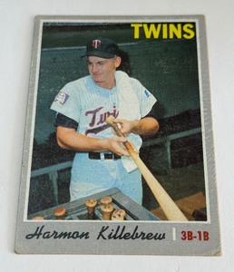 Harmon Killebrew 1970 Topps #150 Vintage Minnesota Twins Baseball Card