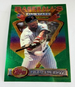 Kirby Puckett 1993 Topps Finest #112 Minnesota Twins Baseball Card