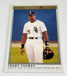 Frank Thomas RC 1991 OPC Premier #121 Rookie Baseball Card
