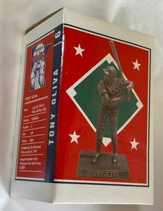 Tony Oliva Coca Cola Statue Stadium Giveaway - Minnesota Twins