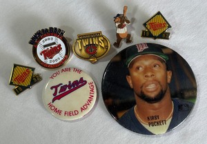 (7) Minnesota Twins Various Various Pins