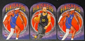 3-Card 2025 Topps Finest Finishers Basketball Card Lot