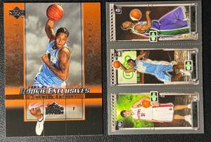 Carmelo Anthony 2-Card Rookie Basketball Card Lot