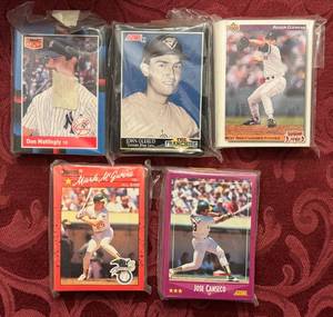 Baseball Star 5-Player Bulk Baseball Card Lot
