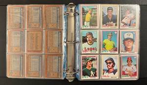1978 Topps Baseball Card Binder