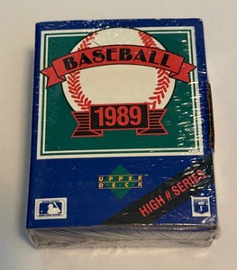 1989 Upper Deck High # Baseball Card Set - NewSealed