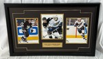 Alexander Ovechkin and Sidney Crosby Autographed Hockey Photo Custom Framed and Matted w/ COA