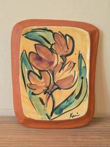 Ceramic Wall Dcor - Karin - Signed