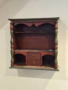 Norwegian Rosemaling Shelf