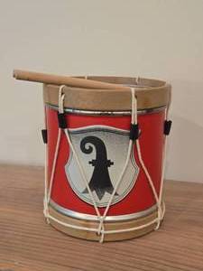 Vintage Basler Lackerli Swiss Drum theme Cookie Tin