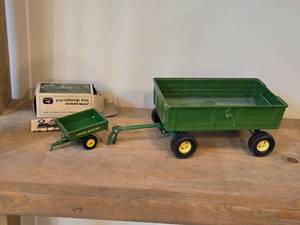 John Deere Diecast Collectibles - Farm Wagon  Dump Cart