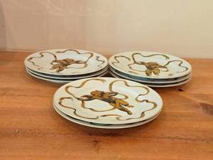 Lot of (8) Neiman Marcus Porcelain Plates 8 14