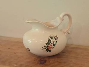 Handmade Ceramic Pitcher (signed)