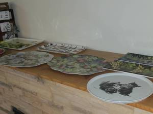 Lot of (8) Melanine Serving Trays