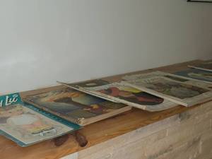 Vintage Magazines (x7)  Mary Lu Doll with Real Hair