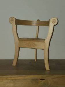 Norwegian Style Doll Chair