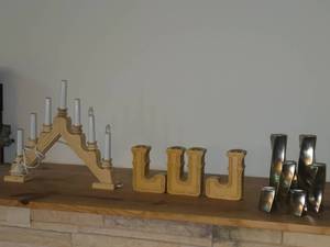 Lot of (10) Candleholders - One Lights Up