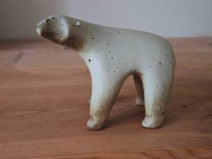 Stoneware Clay Polar Bear