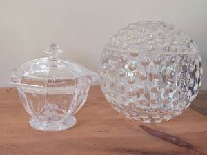 Acrylic Lidded Jar  Acrylic Swivel-Top Jar