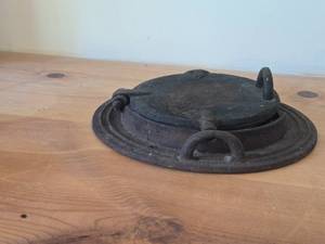 Vintage Jotul Cast Iron Krumkake Iron (Norway)