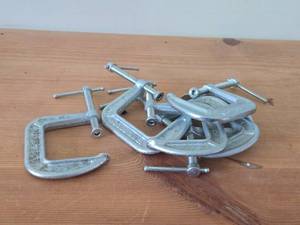 Lot of (6) 2-12 C-Clamps