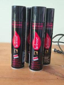 Lot of (4 Cans) Butane Refills