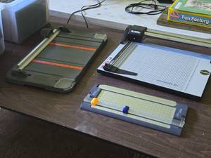 Lot of (3) Paper Cutters