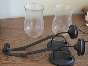 Lot of (2) Wall Mount Candleholder