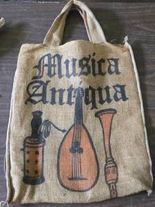 Musica Antiqua Burlap Sack