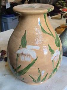 Handpainted Ceramic Vase