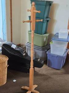 Wood Coat Rack