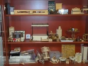 Lot of (3 Shelves) Dollhouse Miniatures