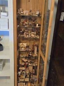 Cabinet of Dollhouse Miniatures