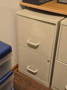 Metal File Cabinet 2-drawer