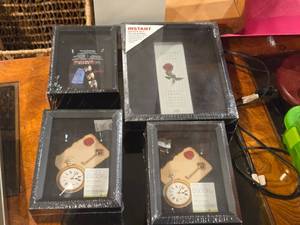 Lot of (4) Shadow Boxes (assorted)