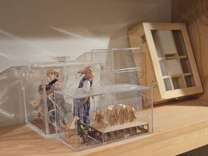 Dollhouse Miniatures and Display Boxes