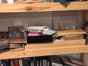 Lot of (1 Shelf) Tile Art Work (assorted)